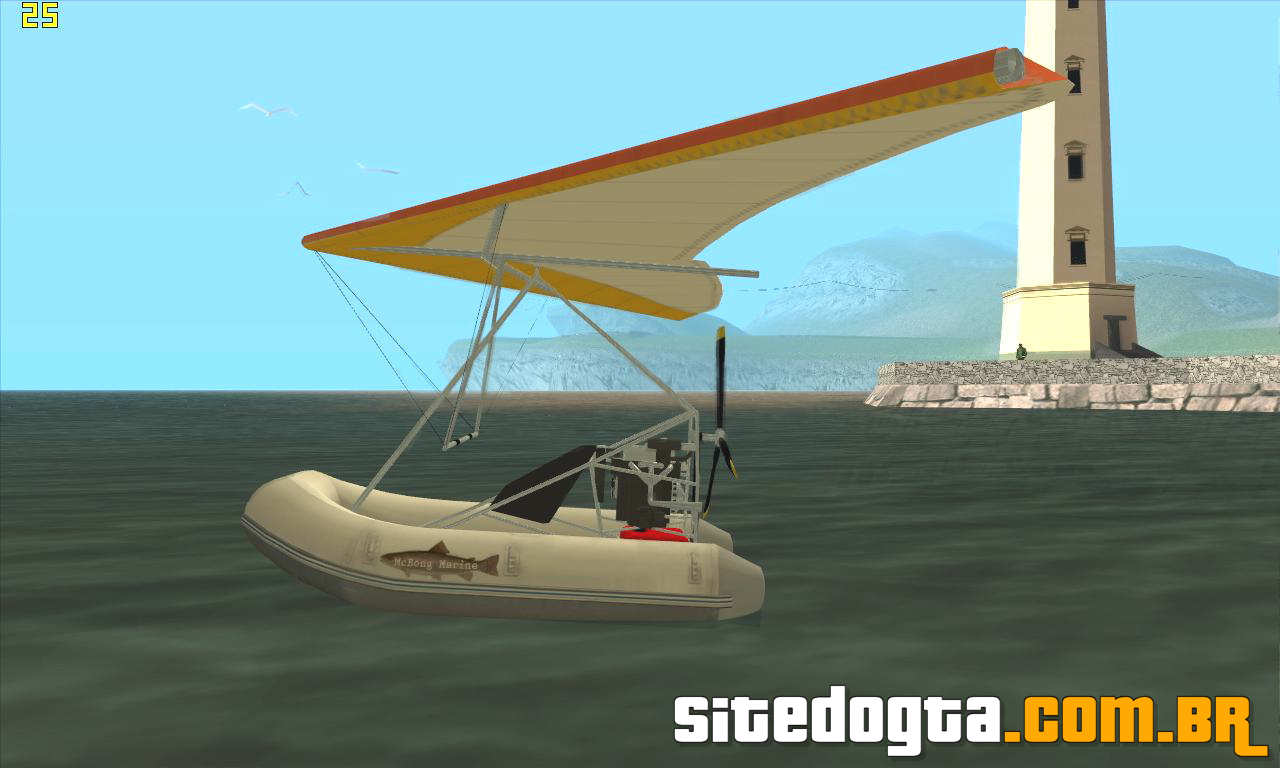 Barco voador para GTA San Andreas Site do GTA